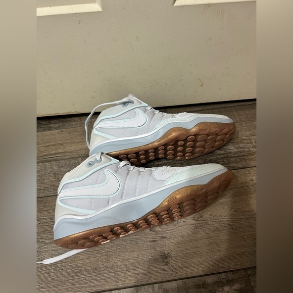 Nike G.T. Hustle 2 Basketball Shoes HF1570 size 12 light blue grey size 12 - Picture 9 of 10